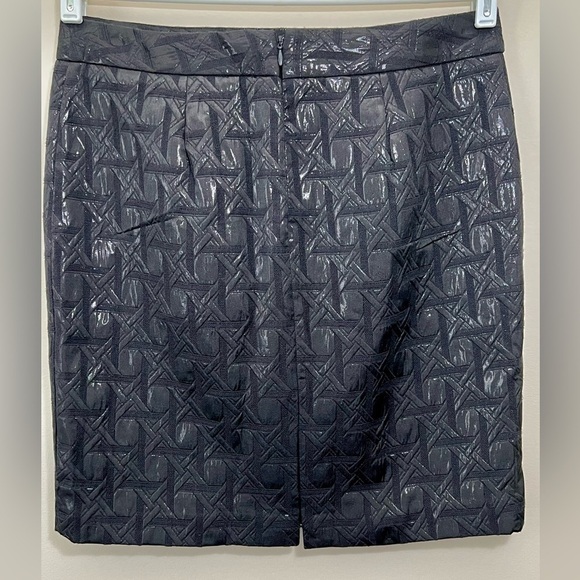 NWOT, Black Textured Skirt - Picture 2 of 2